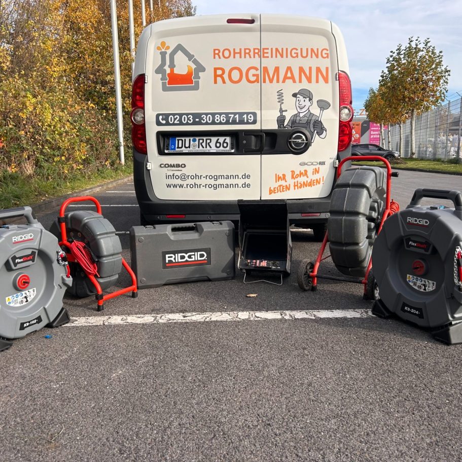 Rohrreinigungsfahrzeug in Duisburg Einsatzfahrzeug für Rohrreinigung im Raum Duisburg